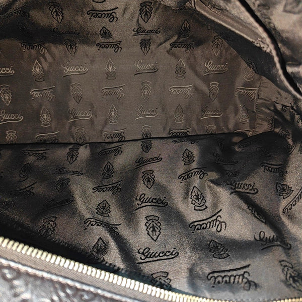 GG Imprime Monogram Calfskin Black