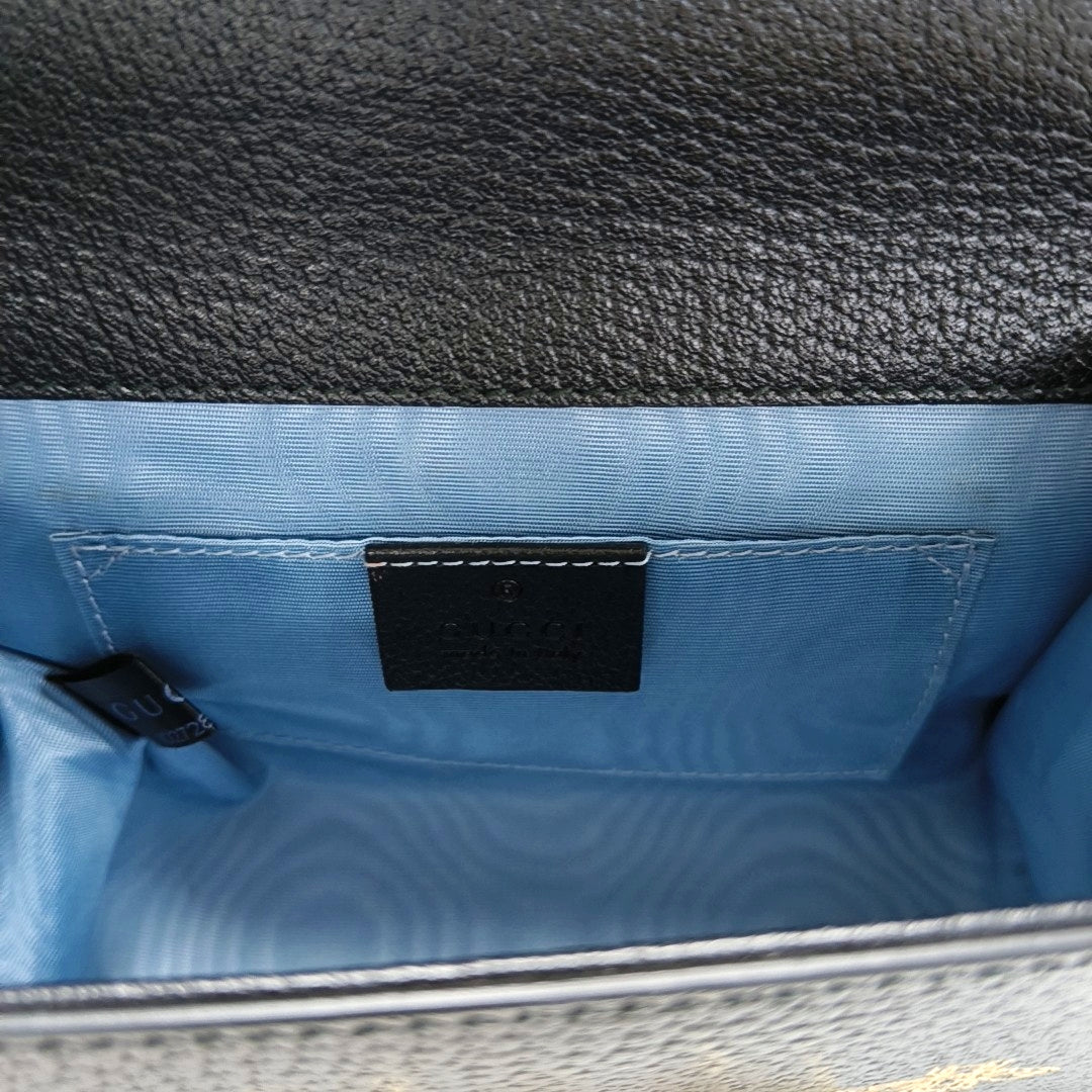 Authenticated pre-owned  Padlock Small Calfskin Black - Shoulder Bag at Looply