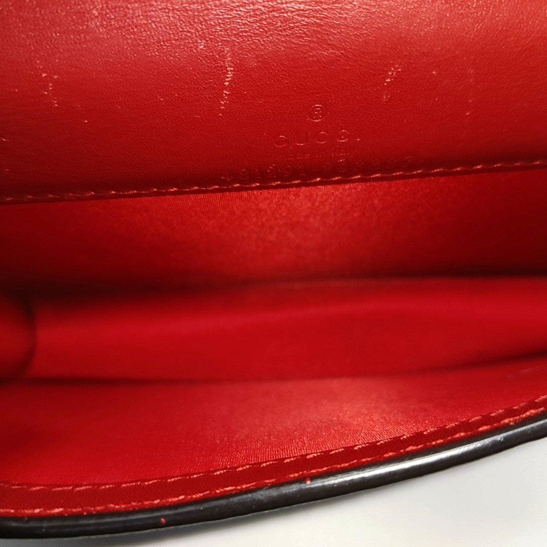 GG Supreme Mini Monogram Coated Canvas Beige