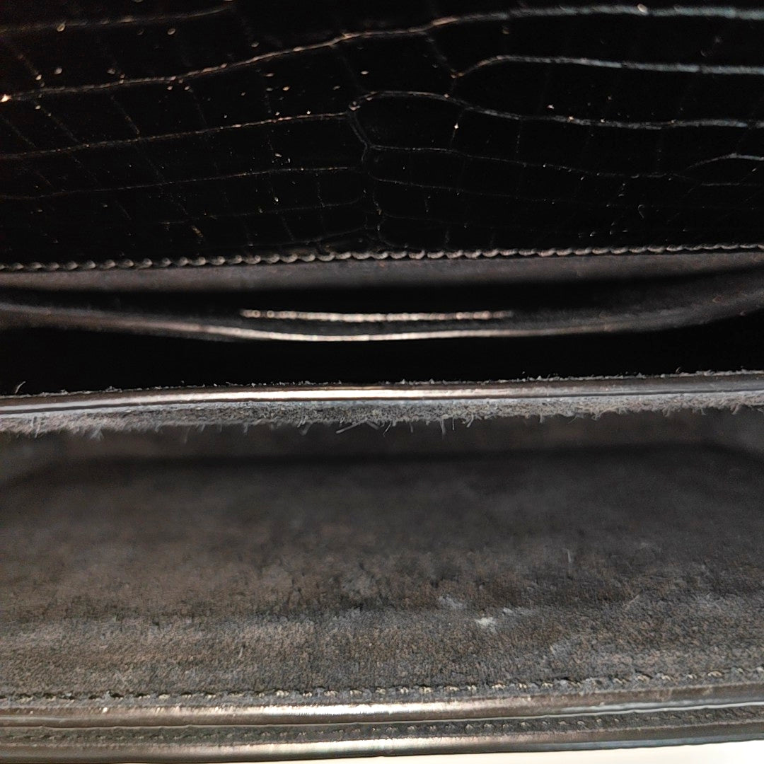 SUNSET Medium Calfskin Black