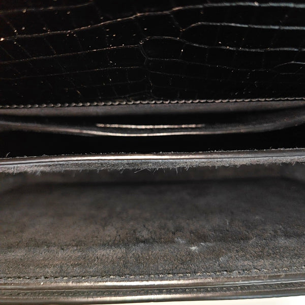 SUNSET Medium Calfskin Black