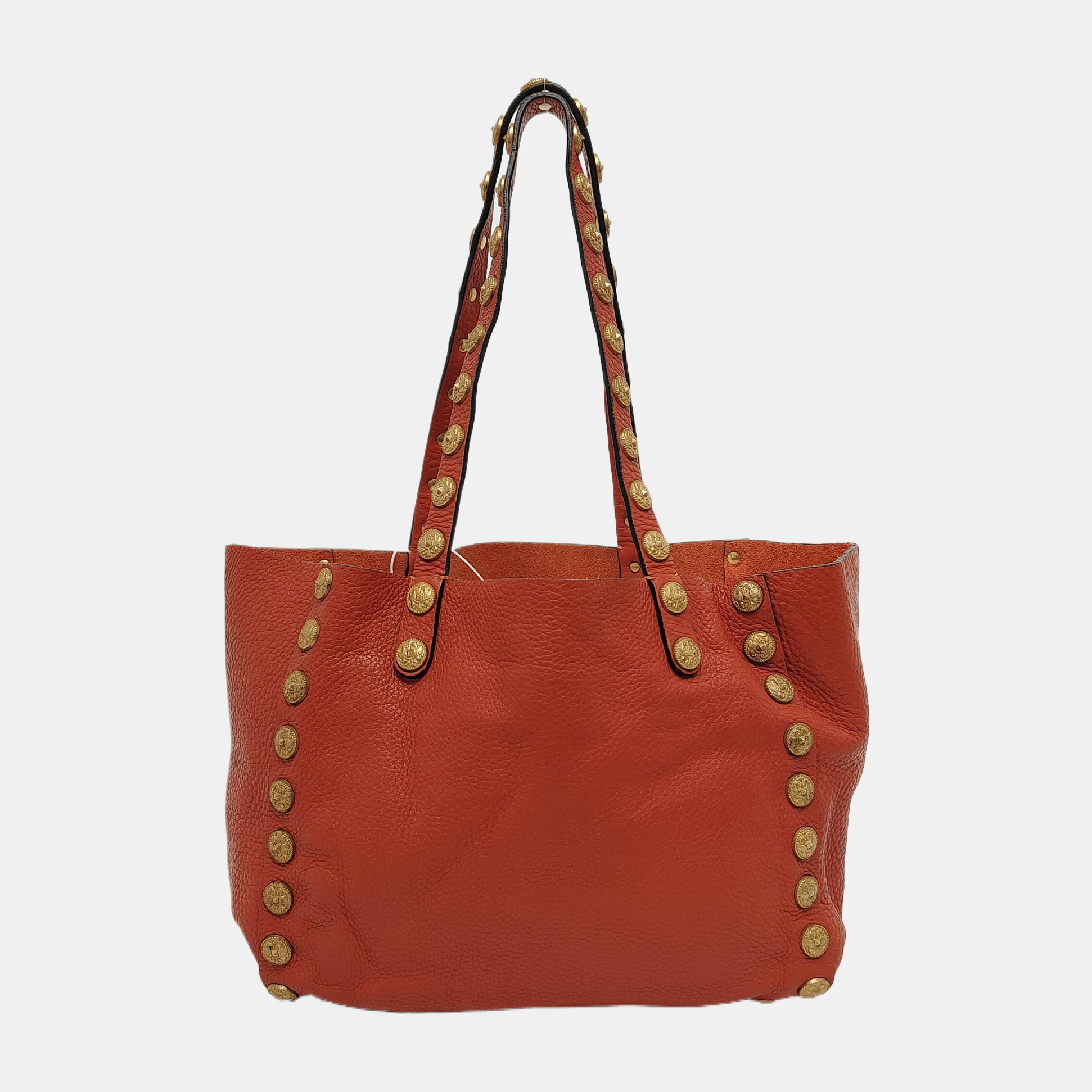 Calfskin Tote Bag Red