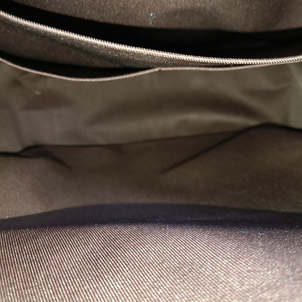 JOSH Monogram Coated Canvas Brown