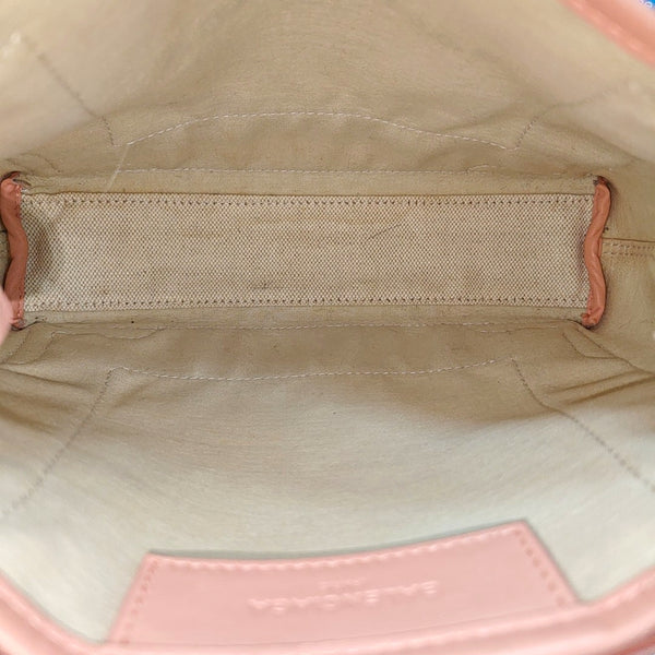 Navy Mini Canvas Beige