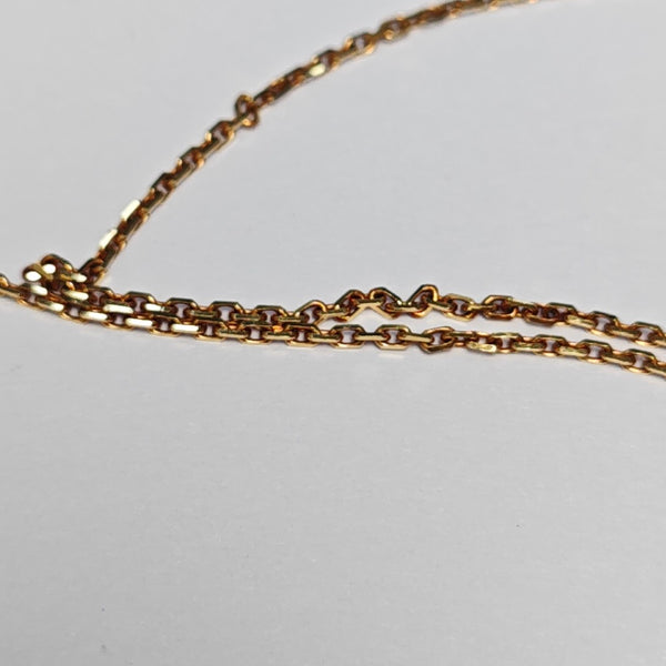 Vintage Alhambra 18k Gold Necklace