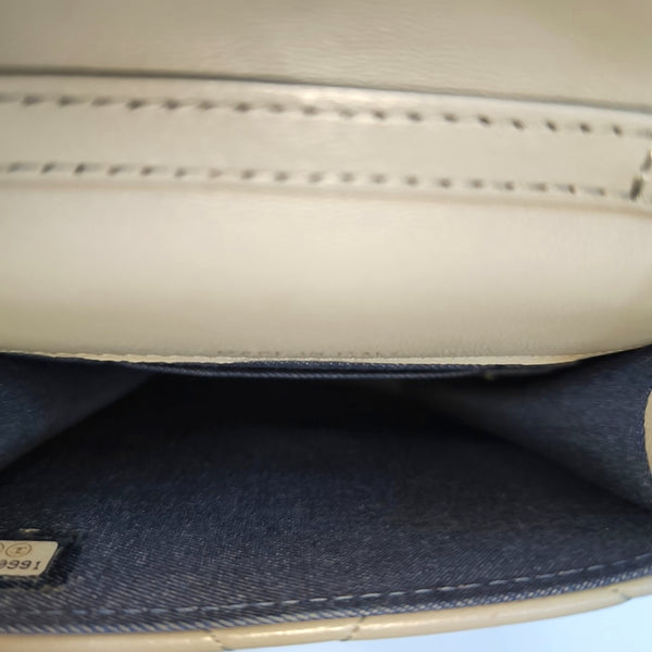 CLASSIC FLAP Quilted Lambskin Gray