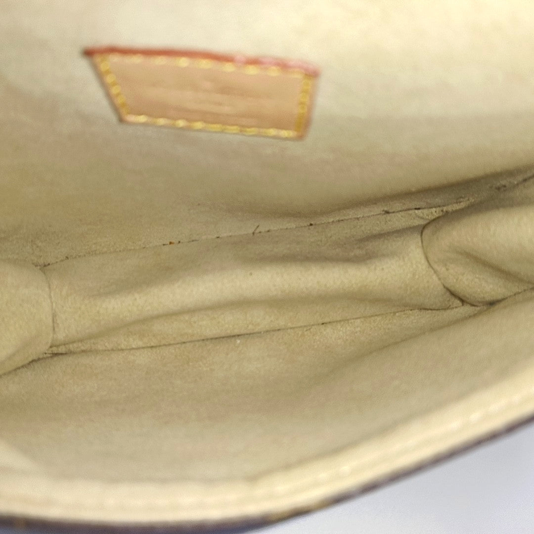 SAUMUR BB Monogram Coated Canvas Brown