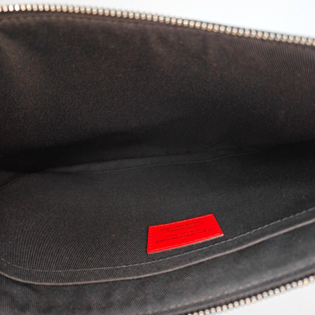 MULTIPOCKET Monogram Coated Canvas Brown