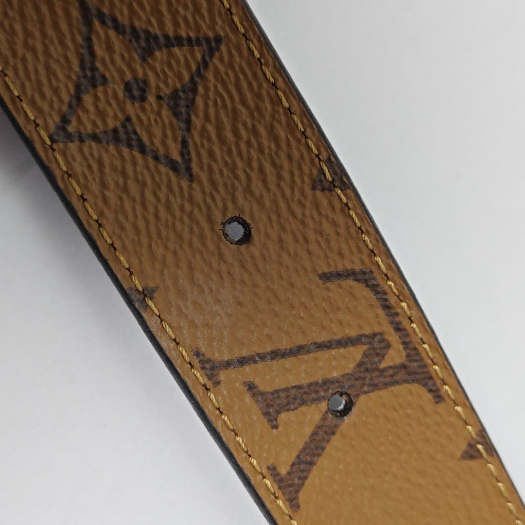 Coated Canvas Belt Brown