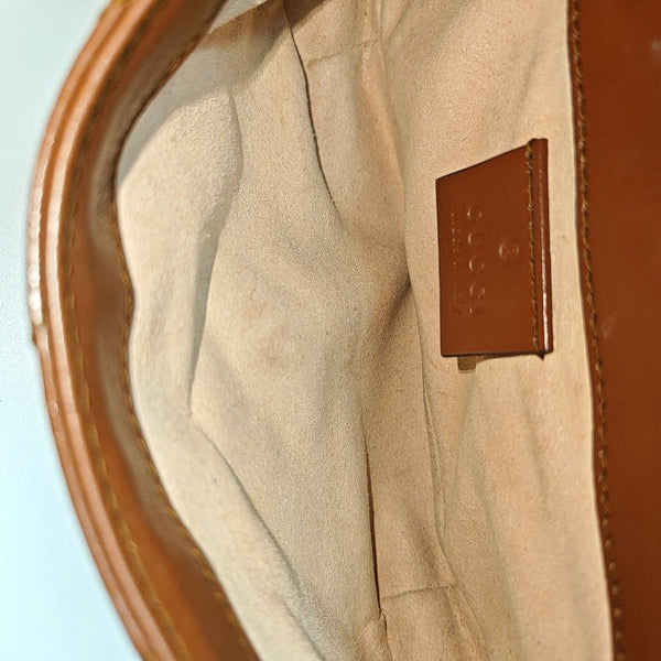 GG Marmont Mini Quilted Calfskin Brown