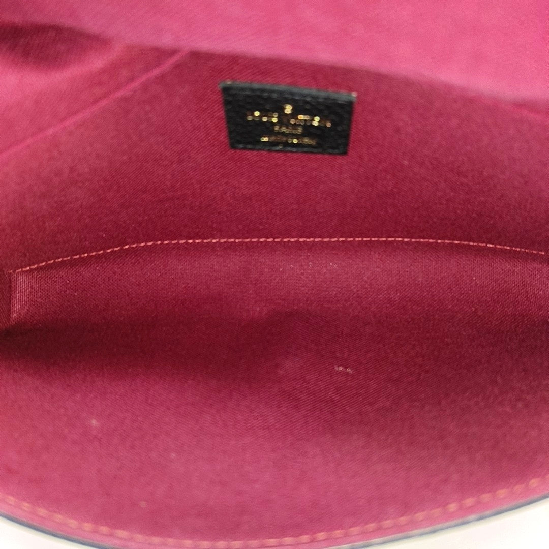 FÉLICIE Monogram Calfskin Black