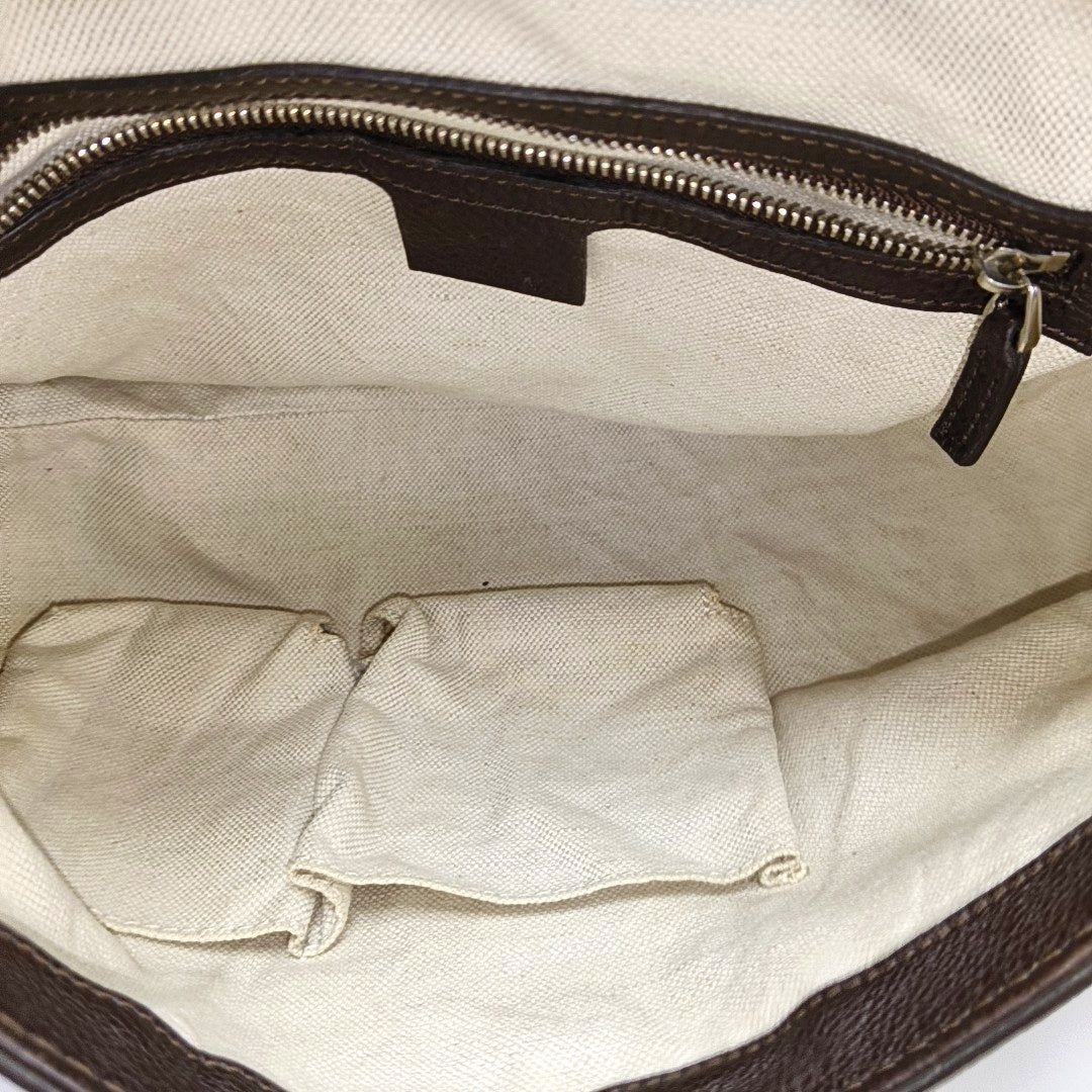 Monogram Canvas Top Handle Bag Beige