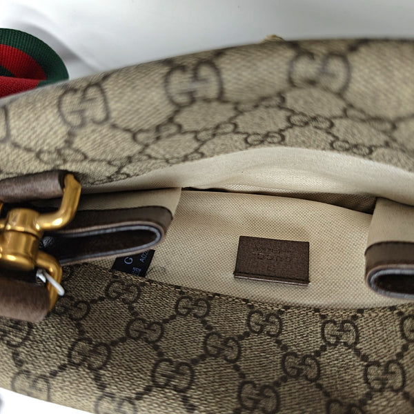 Neo Vintage Small Monogram Coated Canvas Beige