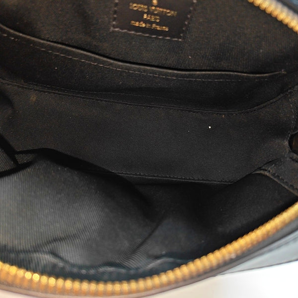 SAINTONGE Monogram Coated Canvas Brown