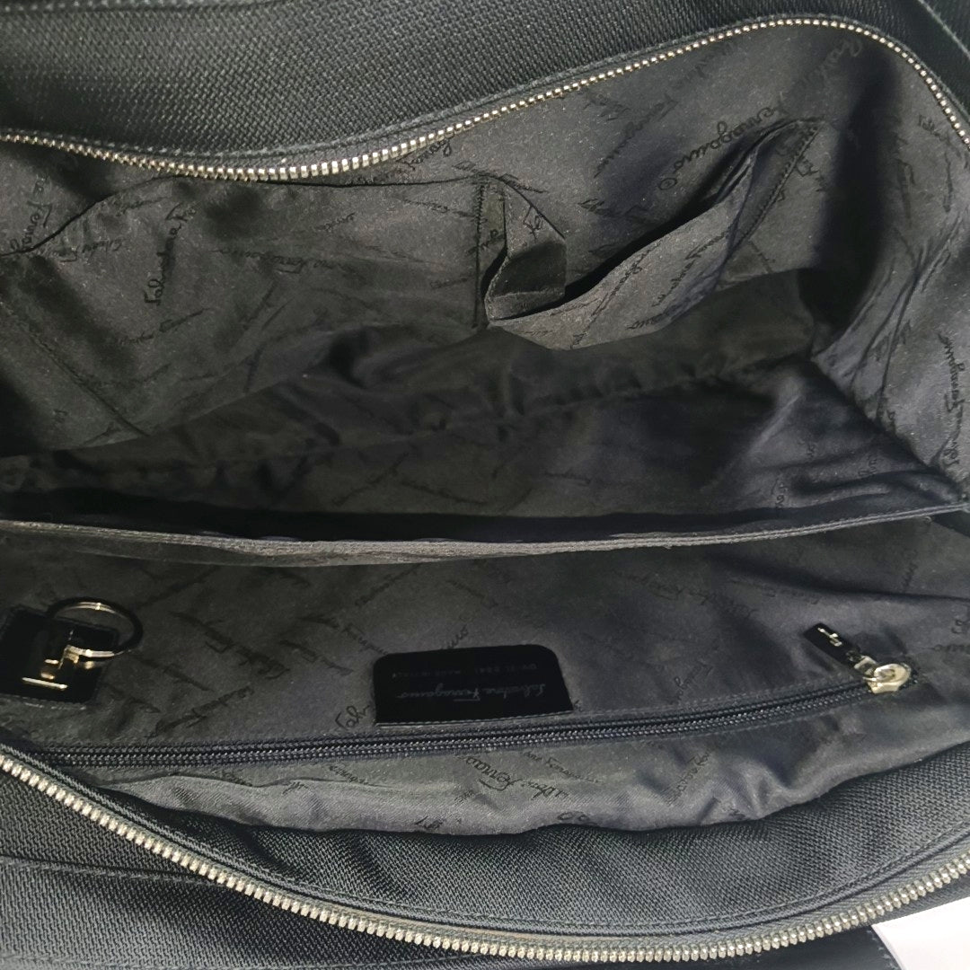 Satchel Calfskin Black