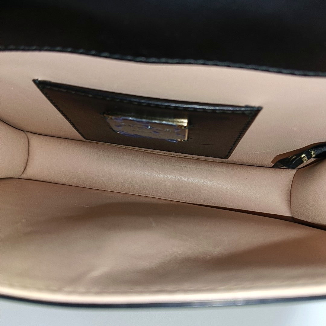 SERPENTI FOREVER Small Calfskin Black