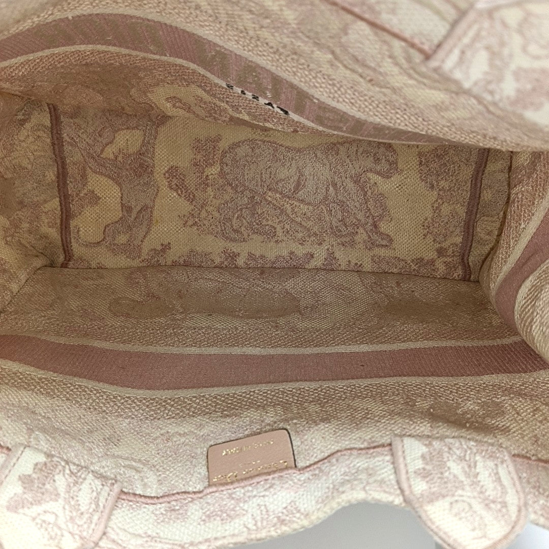 Book Tote Medium Canvas Pink