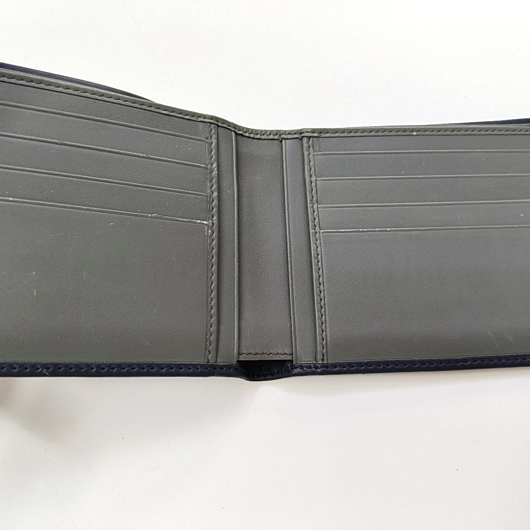 SF Calfskin Blue Wallet