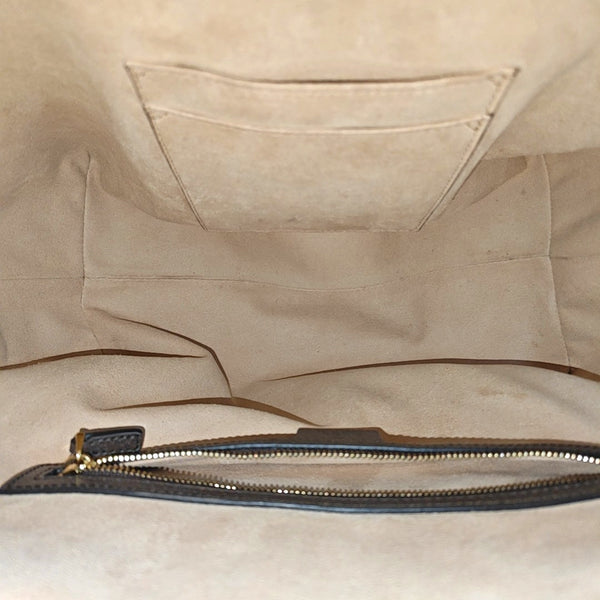 Ophidia Medium Monogram Coated Canvas Beige