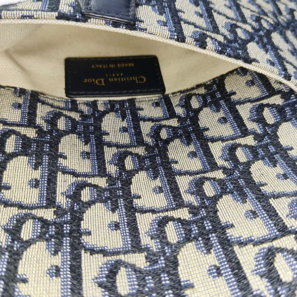 Authenticated pre-owned  Saddle Monogram Canvas Blue - Belt Bag at Looply