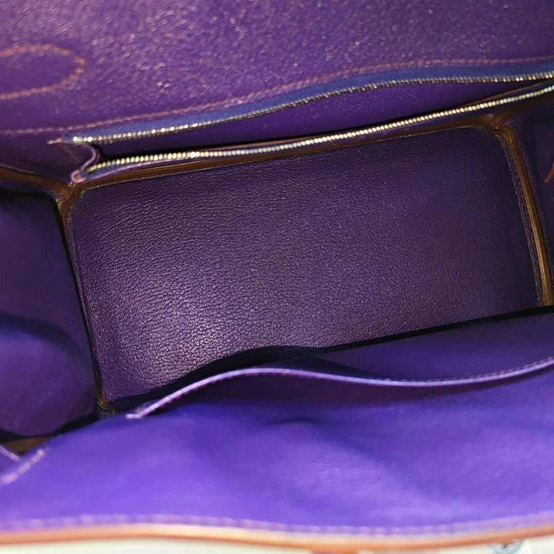 Birkin 30 Epsom Purple
