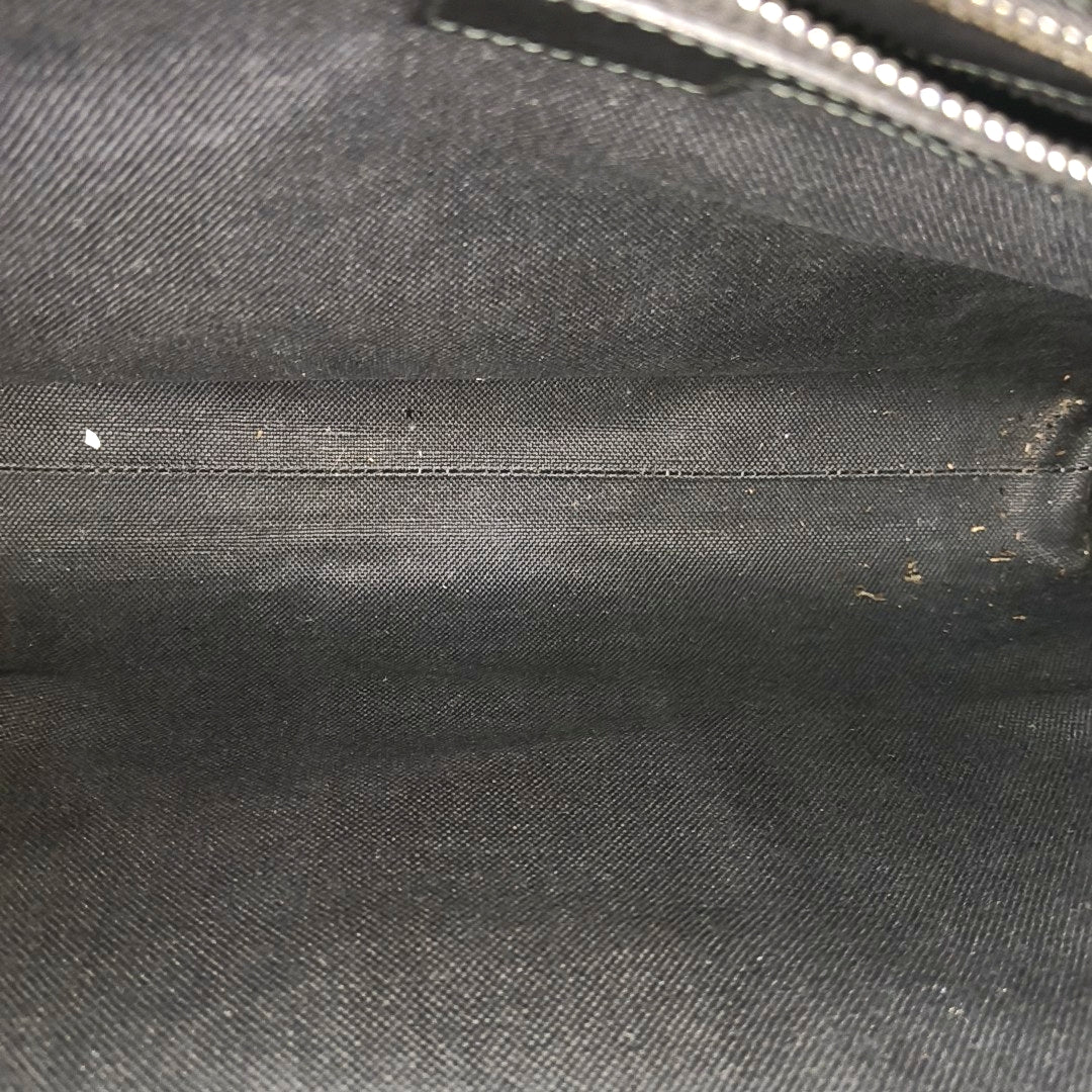 GG Supreme Monogram Coated Canvas Gray