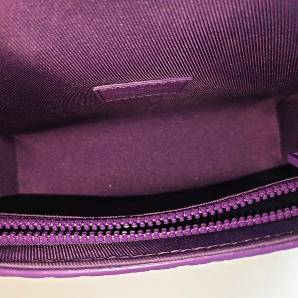 STEAMER Mini Monogram Calfskin Purple