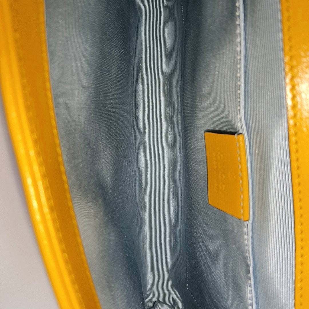 Horsebit 1955 Small Fabric Yellow