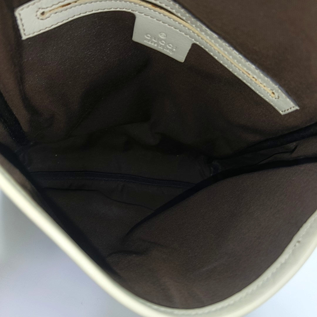 Ligne Shima Monogram Coated Canvas Beige