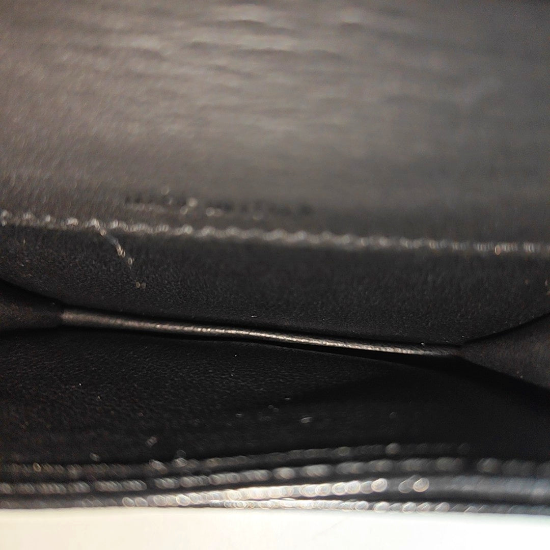 Calfskin Card Holder Black