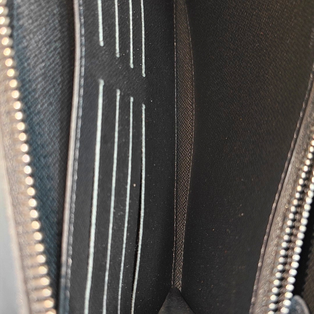 TROUSSE TOILETTE Monogram Coated Canvas Black