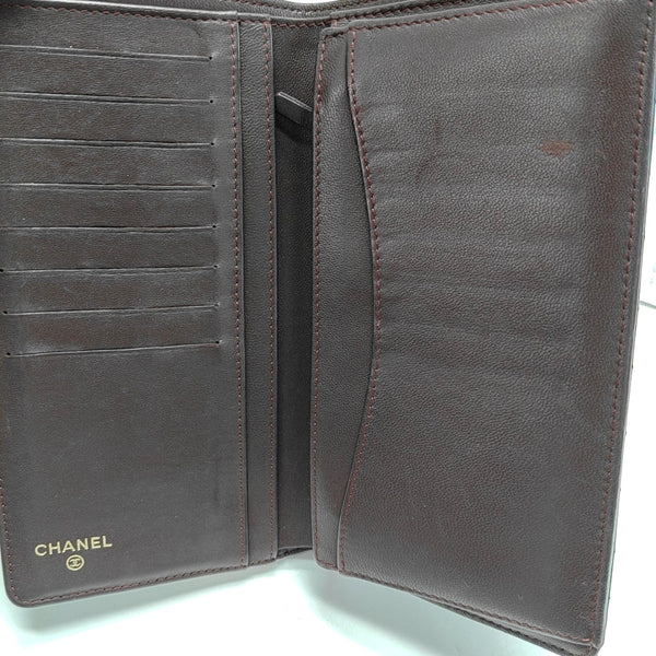 Quilted Lambskin Wallet Black