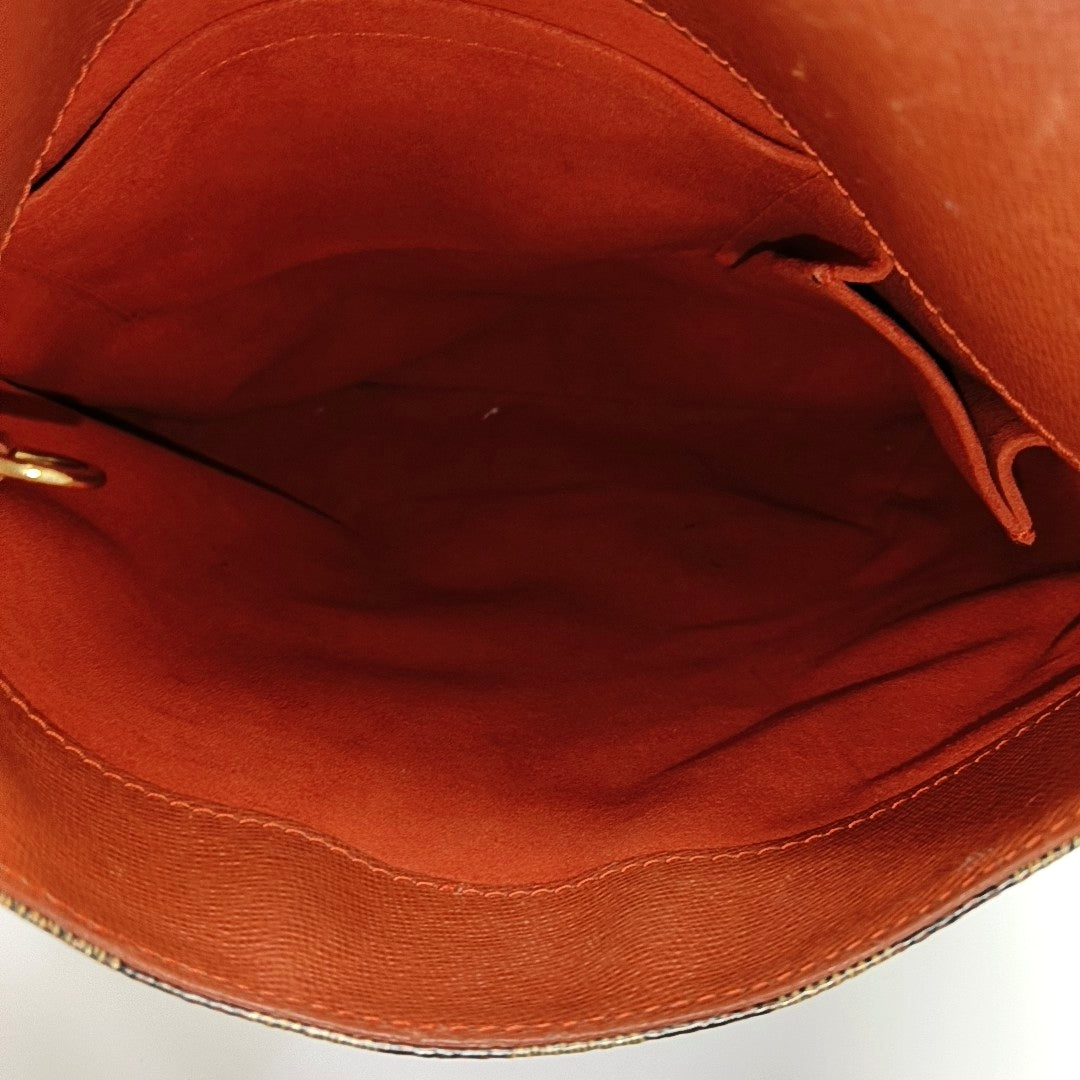 MUSETTE TANGO Damier Ebene Coated Canvas Brown