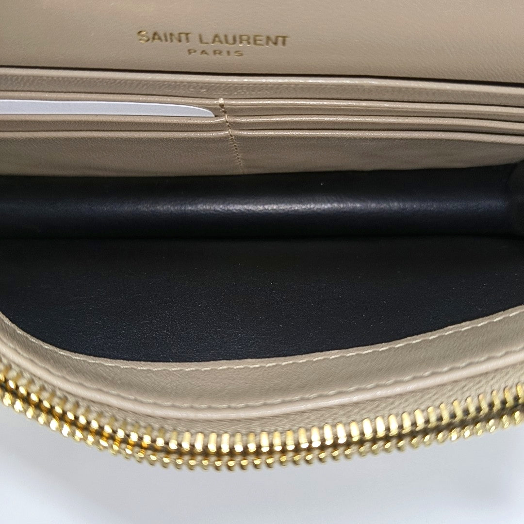 MONOGRAM WOC Chevron Calfskin Beige