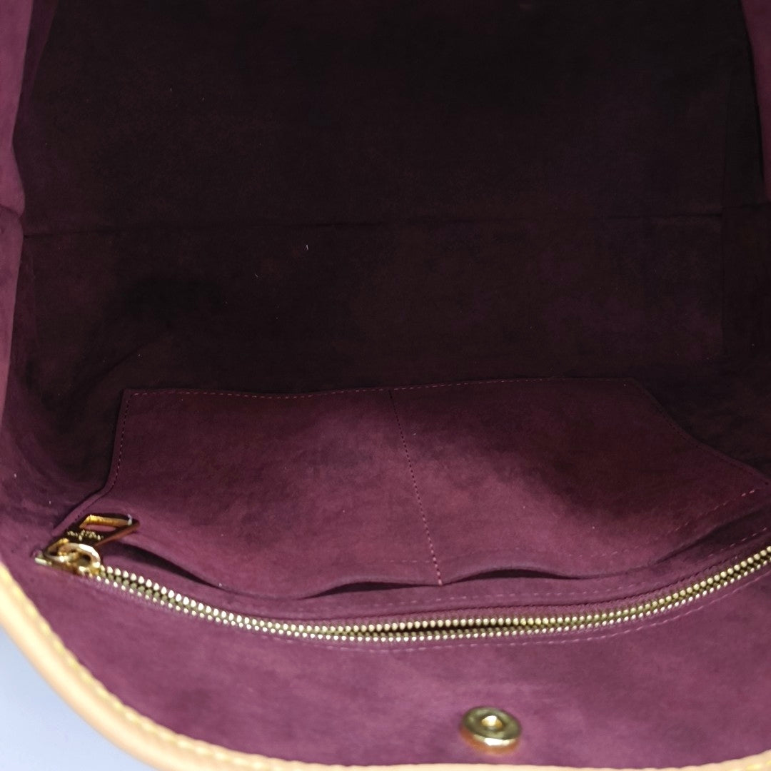 CARRYALL MM Monogram Coated Canvas Brown
