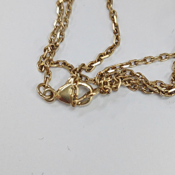 Amulette Metal Gold Necklace