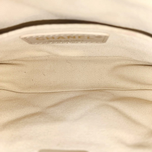 Quilted Grained Calfskin White