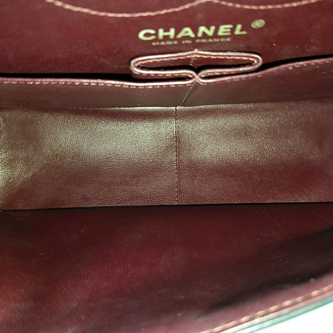 2.55 227 (jumbo) Quilted Calfskin Black