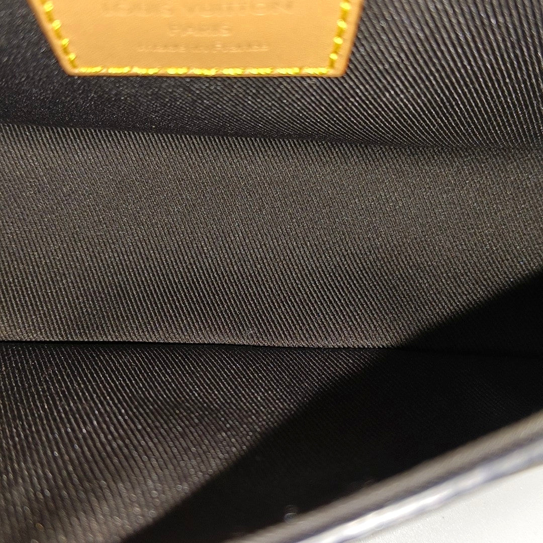 DIANE Nano Monogram Coated Canvas Brown