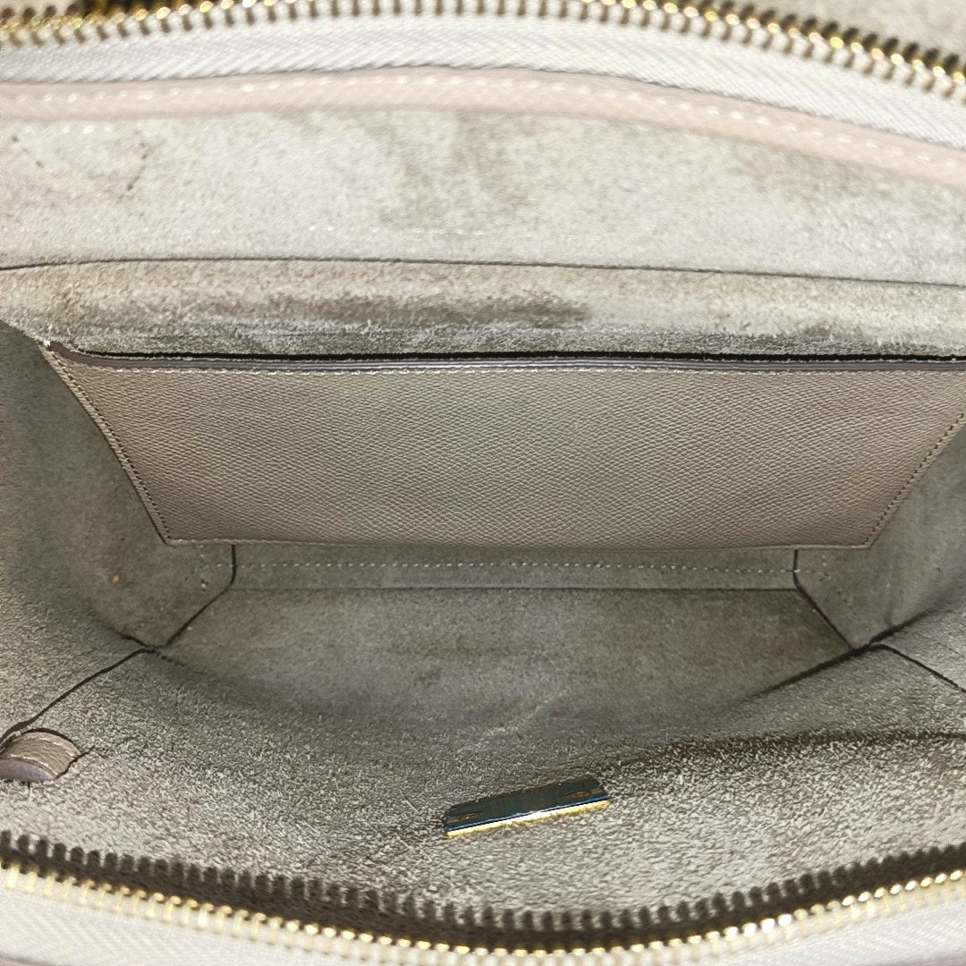 BELT Micro Calfskin Beige