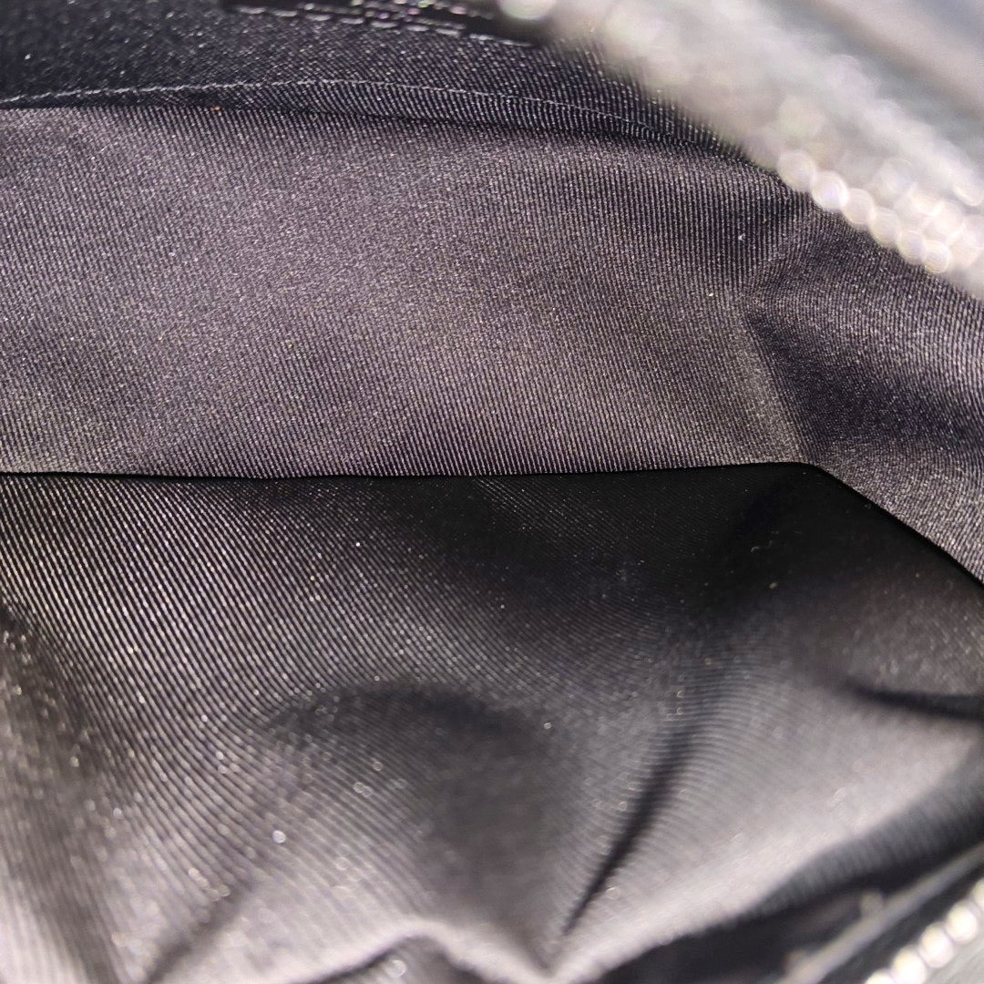 SOFT TRUNK Mini Monogram Coated Canvas Black
