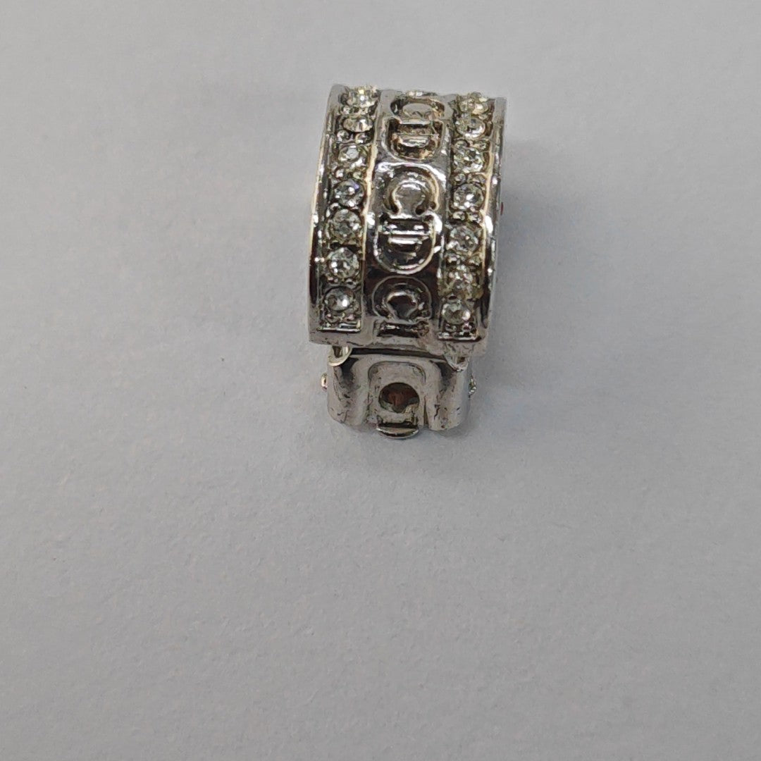 Metal Silver Clip On Earrings