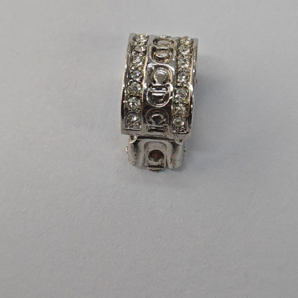 Metal Silver Clip On Earrings