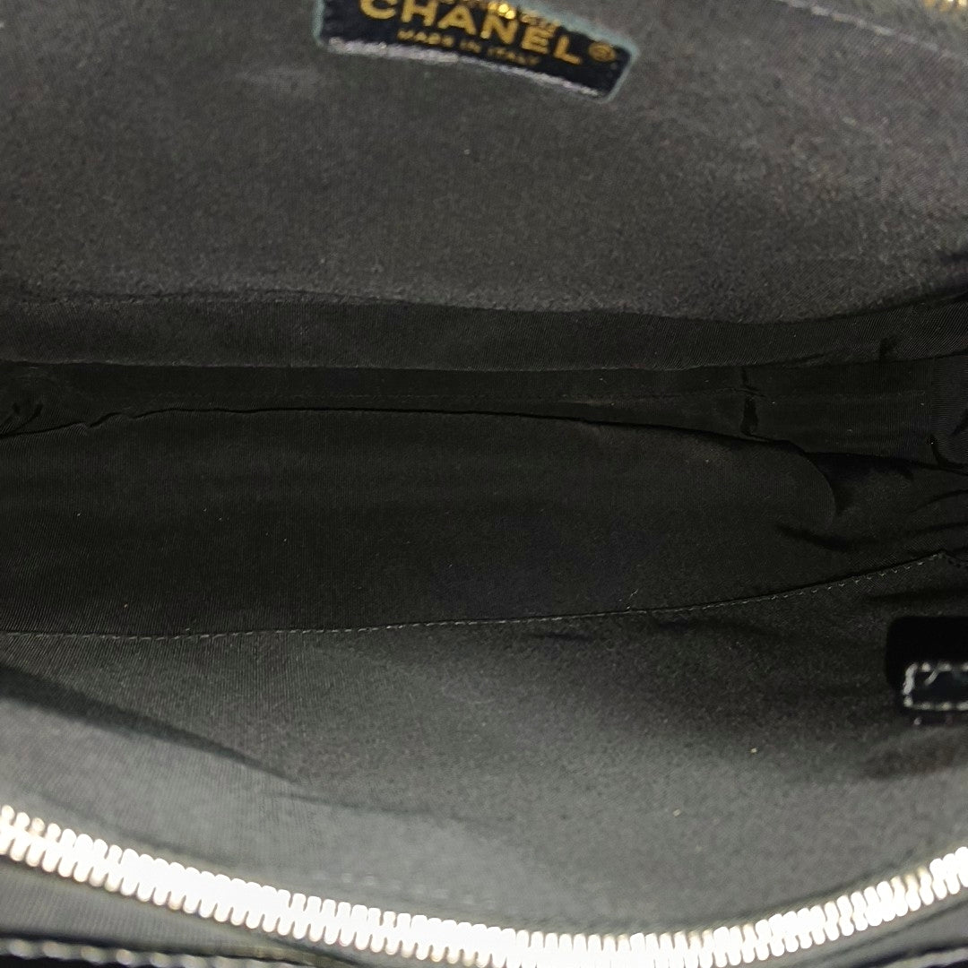 CHANEL 31 Quilted Canvas Black