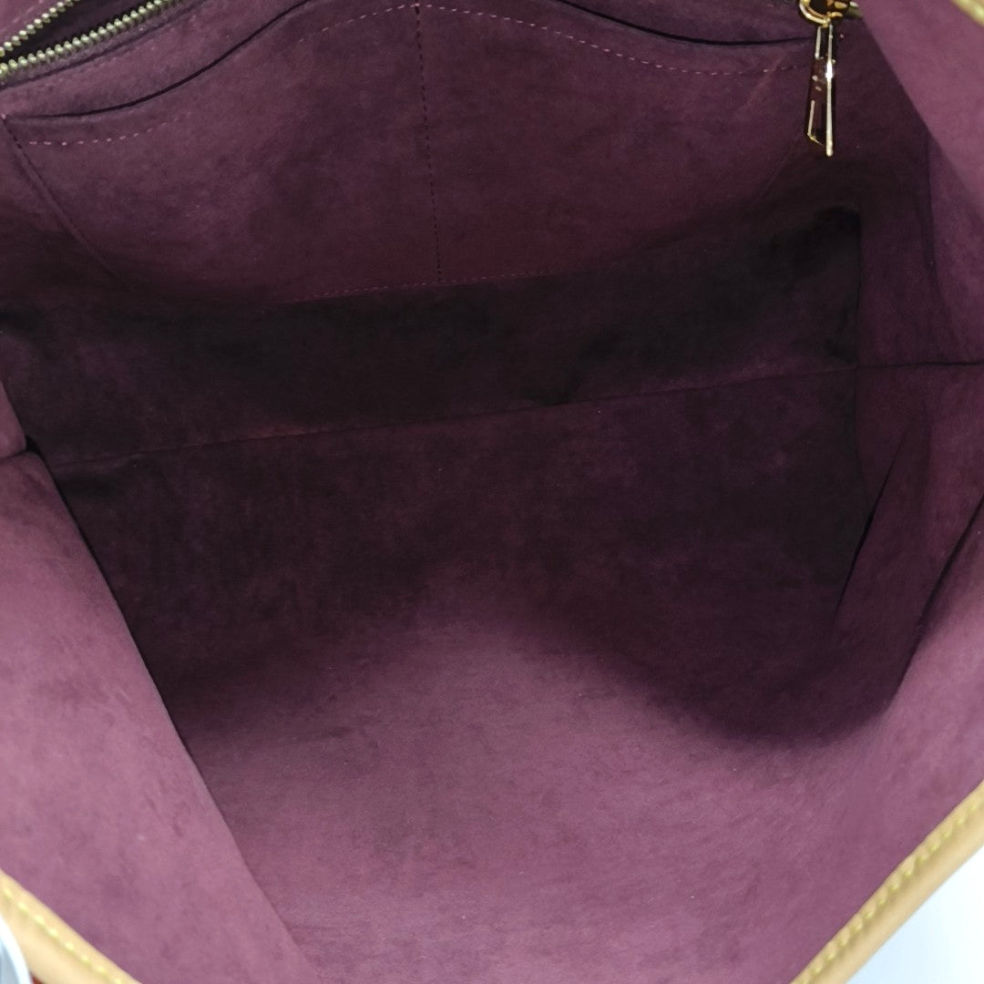 CARRYALL MM Monogram Coated Canvas Brown