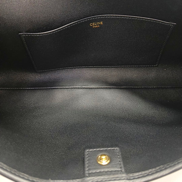Calfskin Shoulder Bag Black