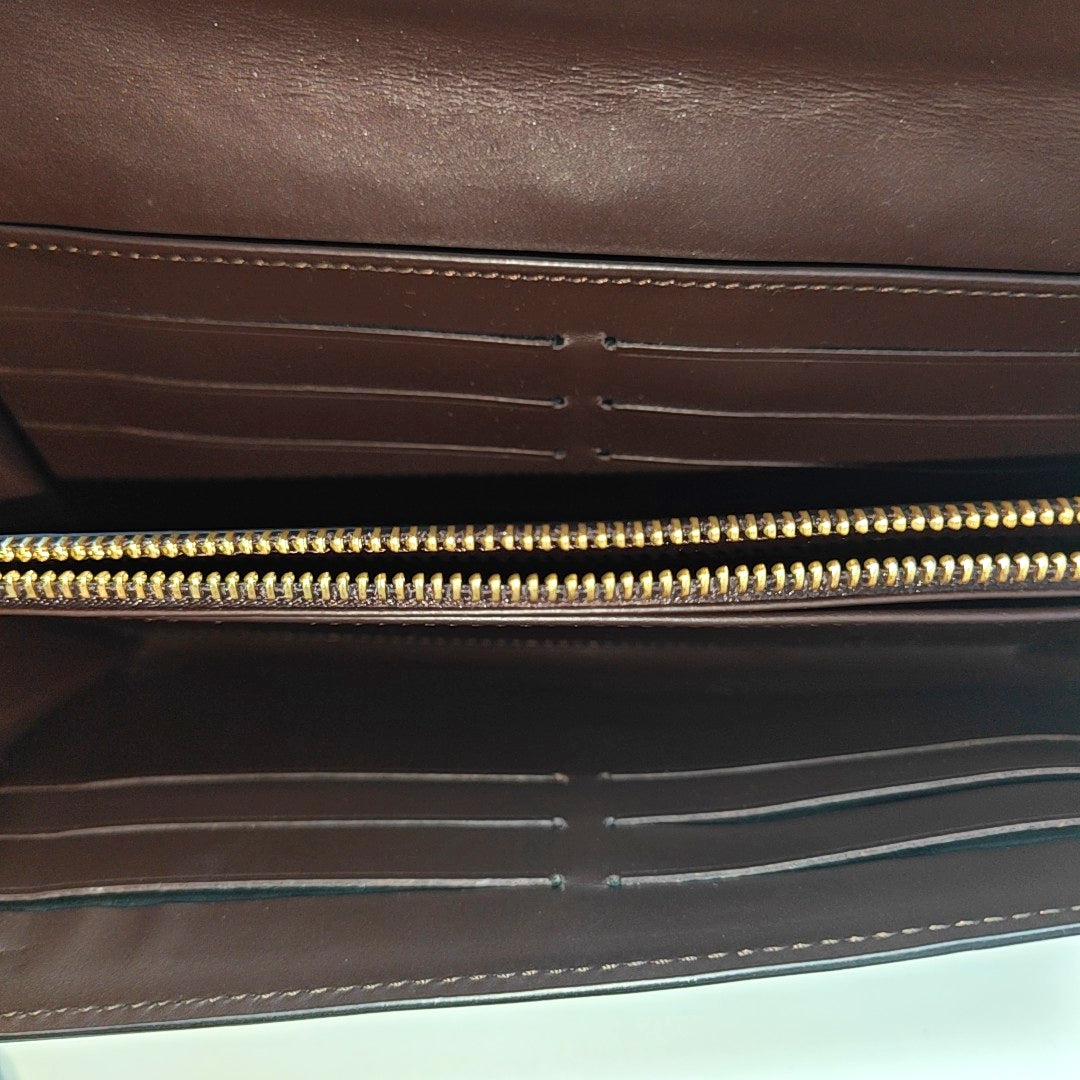 SARAH Patent Leather Red Wallet
