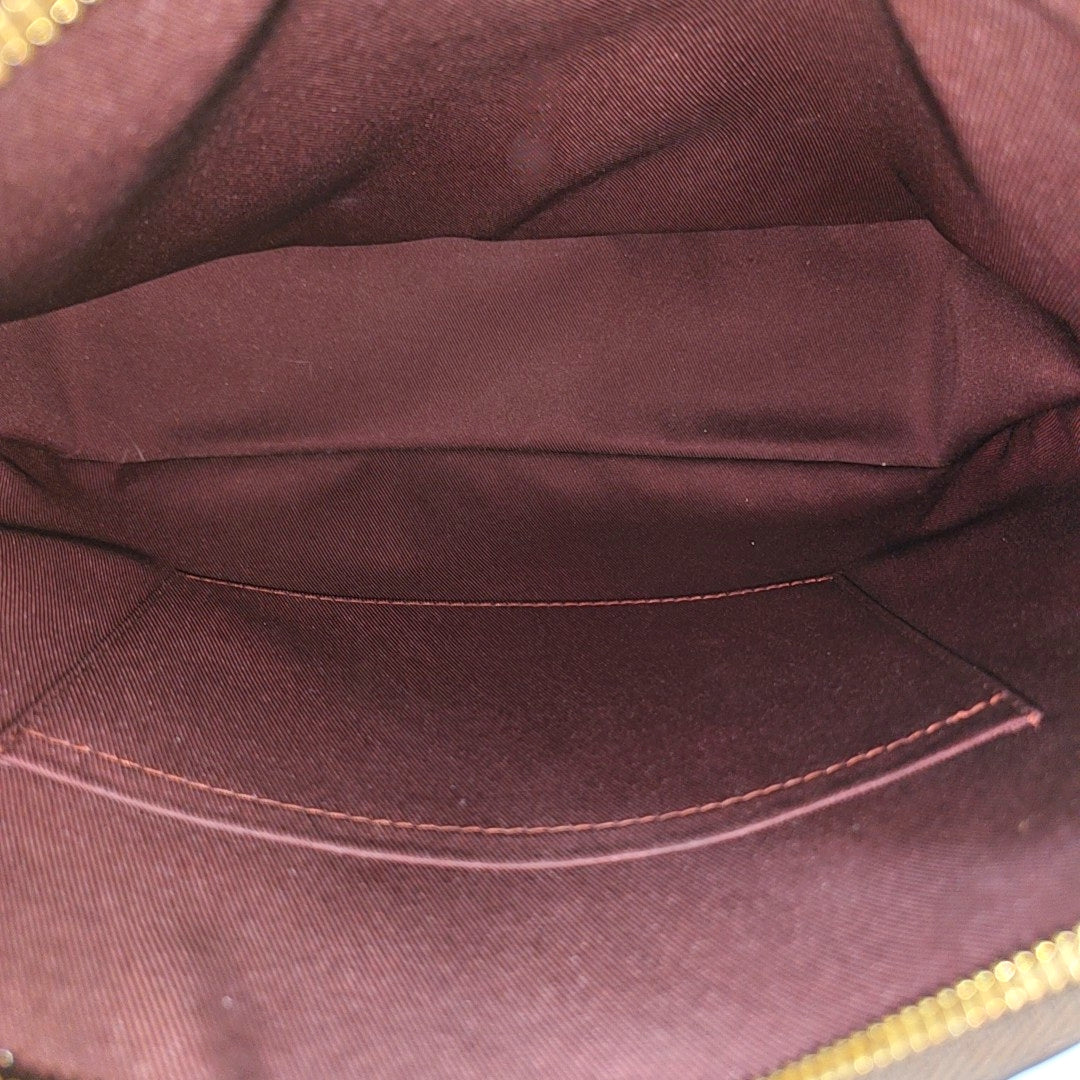 ODEON MM Monogram Coated Canvas Brown