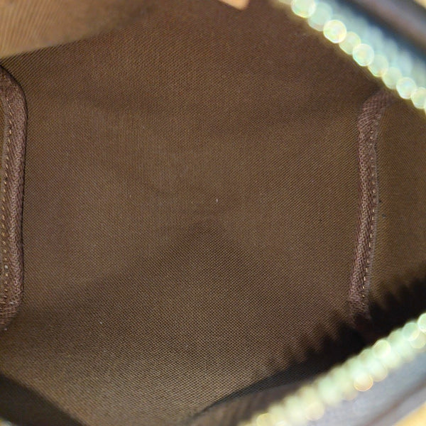 SPEEDY Nano Monogram Coated Canvas Brown