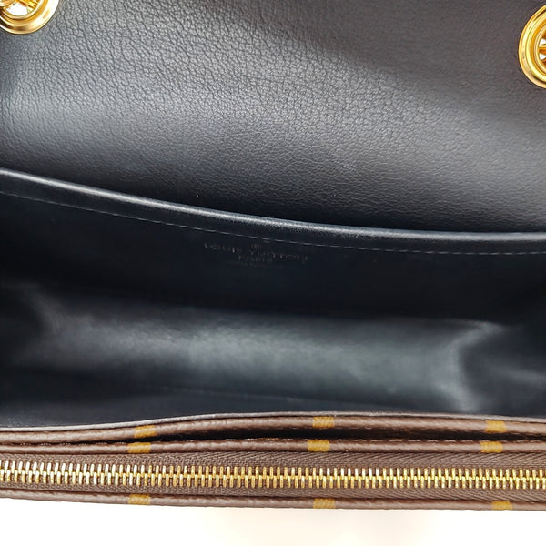 MARCEAU Monogram Coated Canvas Brown